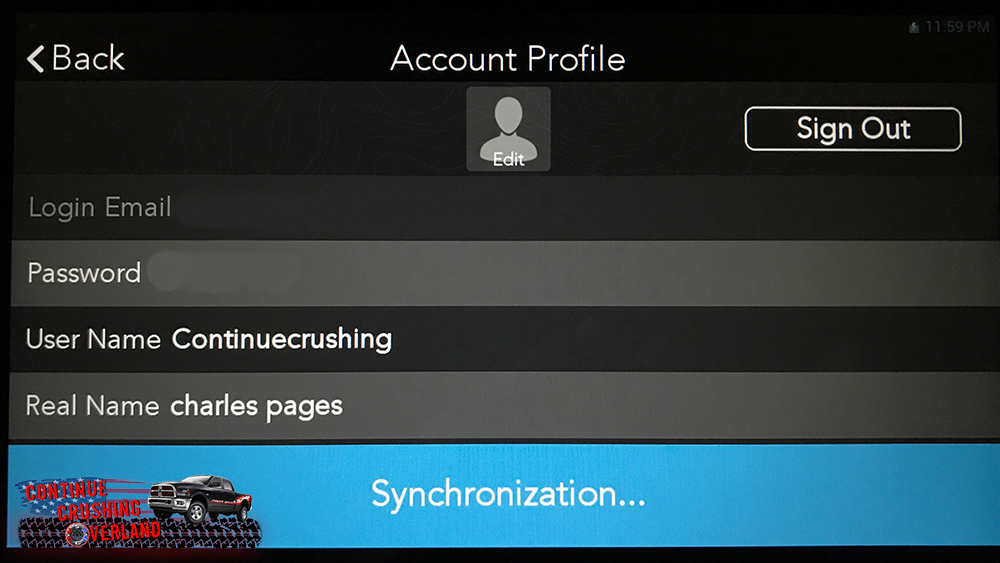 magellan trx7 continue crushing overland synchronization taking forver