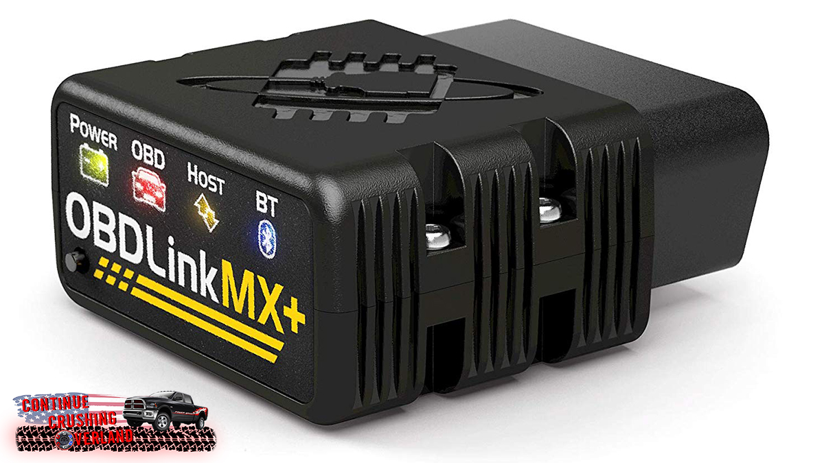 obdlink mx and mx plus alpha obd ram continue crushing overland