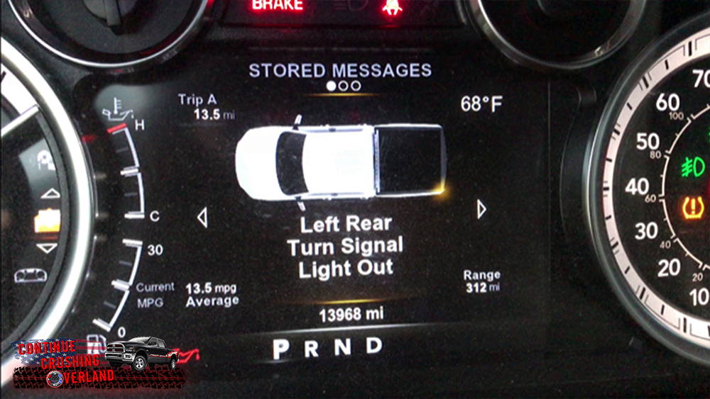 signal out error ram trucks alpha obd contine crushing overland